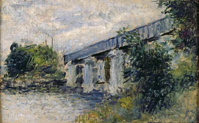 Eisenbahnbrücke in Argenteuil, 1874